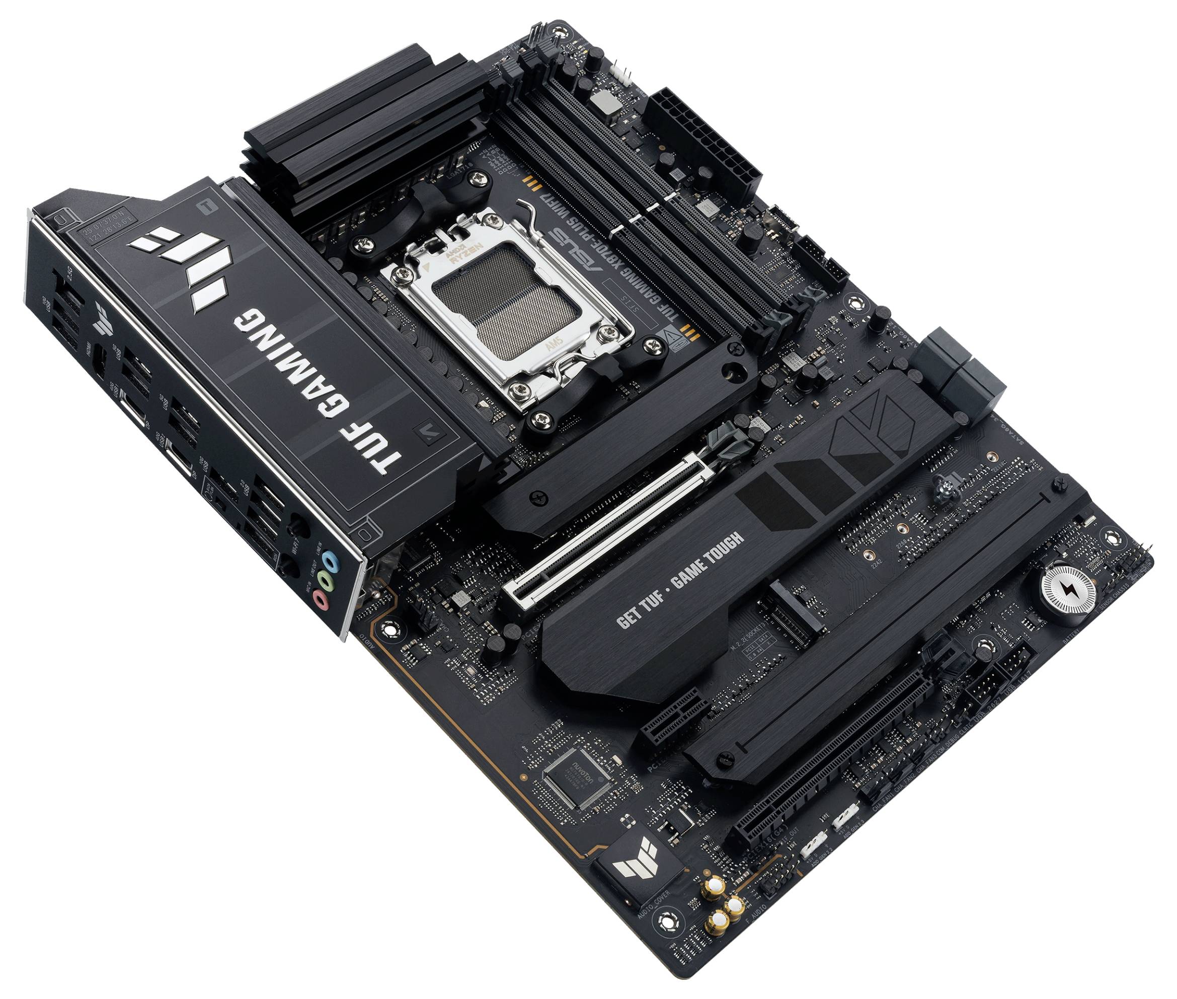 Asus TUF X870E-PLUS Mainboard Sockel (PC) AMD® AM5 Formfaktor (Details) ATX Mainboard-Chipsatz AMD® X870E