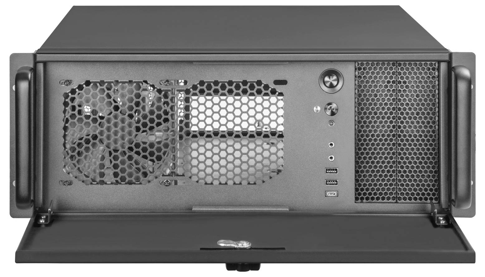 Silverstone SST-RM42-502 PC-Gehäuse Schwarz