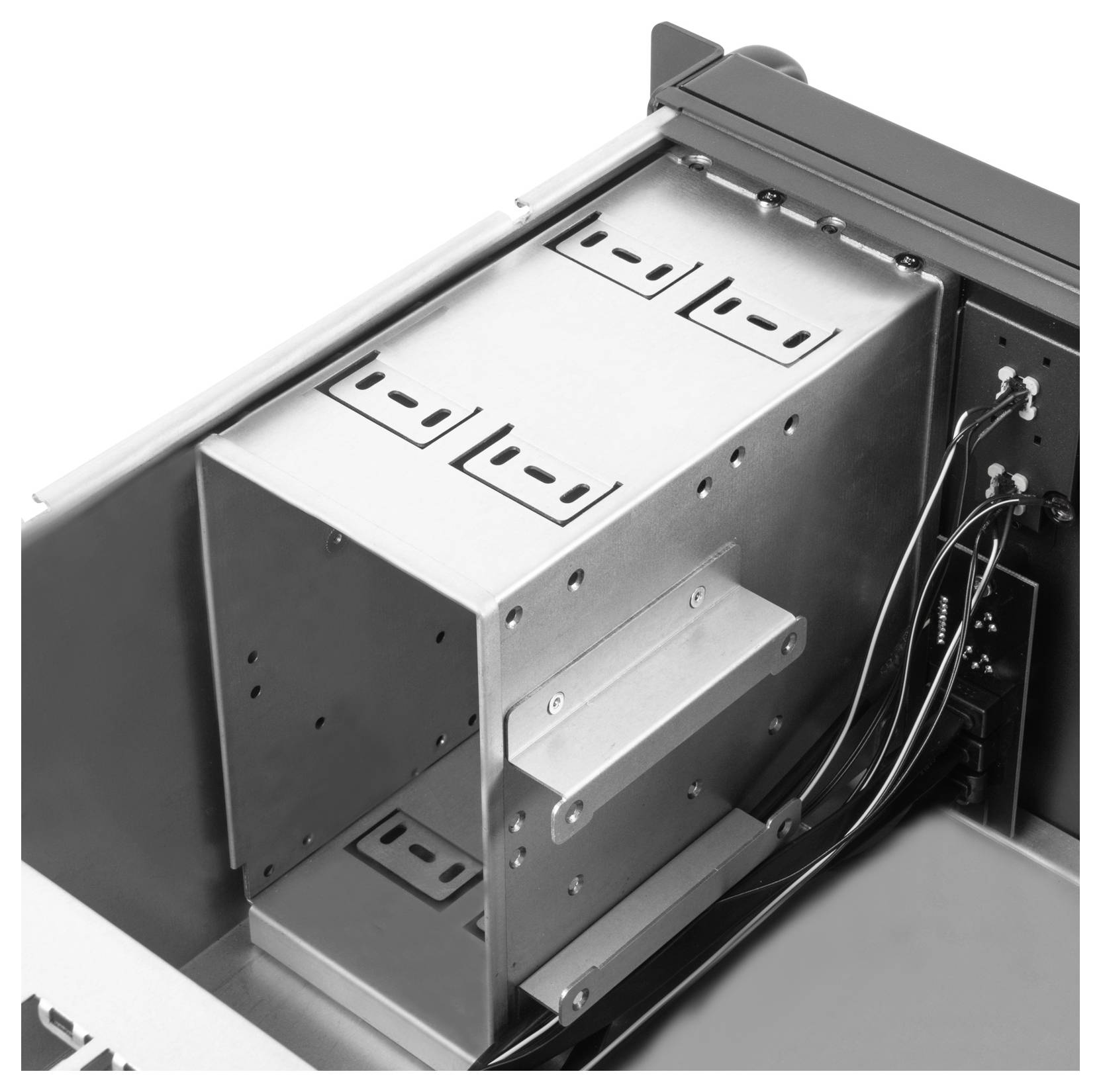 Silverstone SST-RM42-502 PC-Gehäuse Schwarz