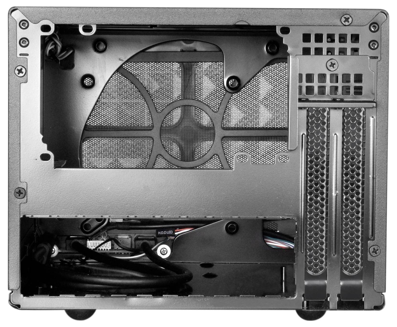 Silverstone SST-SG13B-C PC-Gehäuse Schwarz