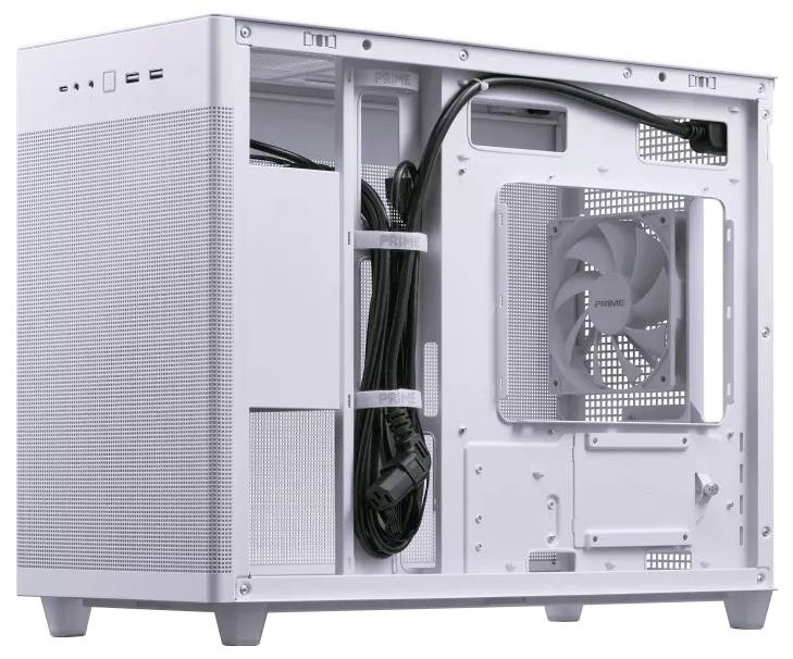 Asus AP201 Mini-Tower PC-Gehäuse Weiß