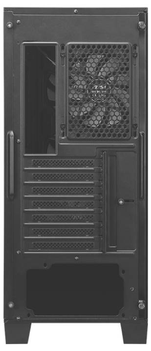 MSI 120A Airflow Midi-Tower PC-Gehäuse Schwarz, Transparent