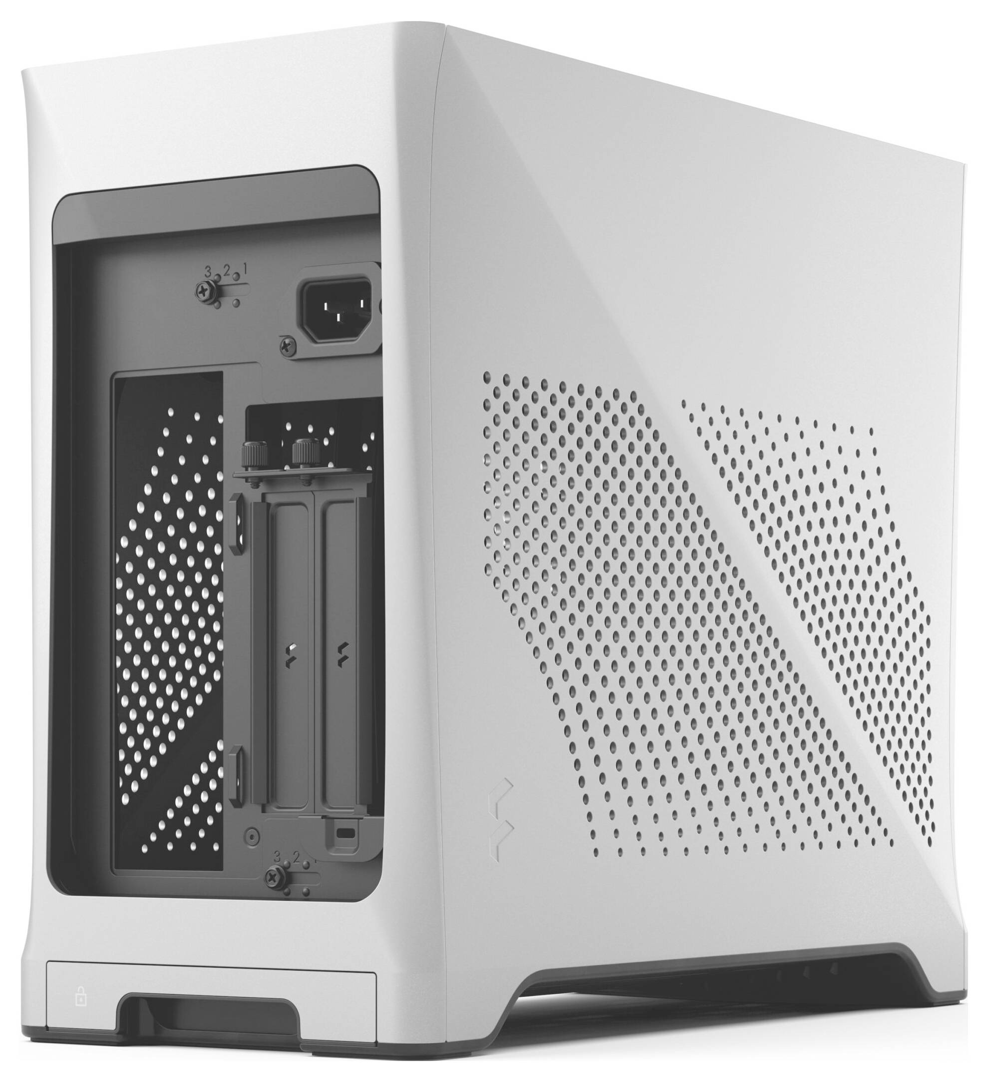 Fractal Design FD-C-ERA2N-01 Mini-Tower PC-Gehäuse Silber
