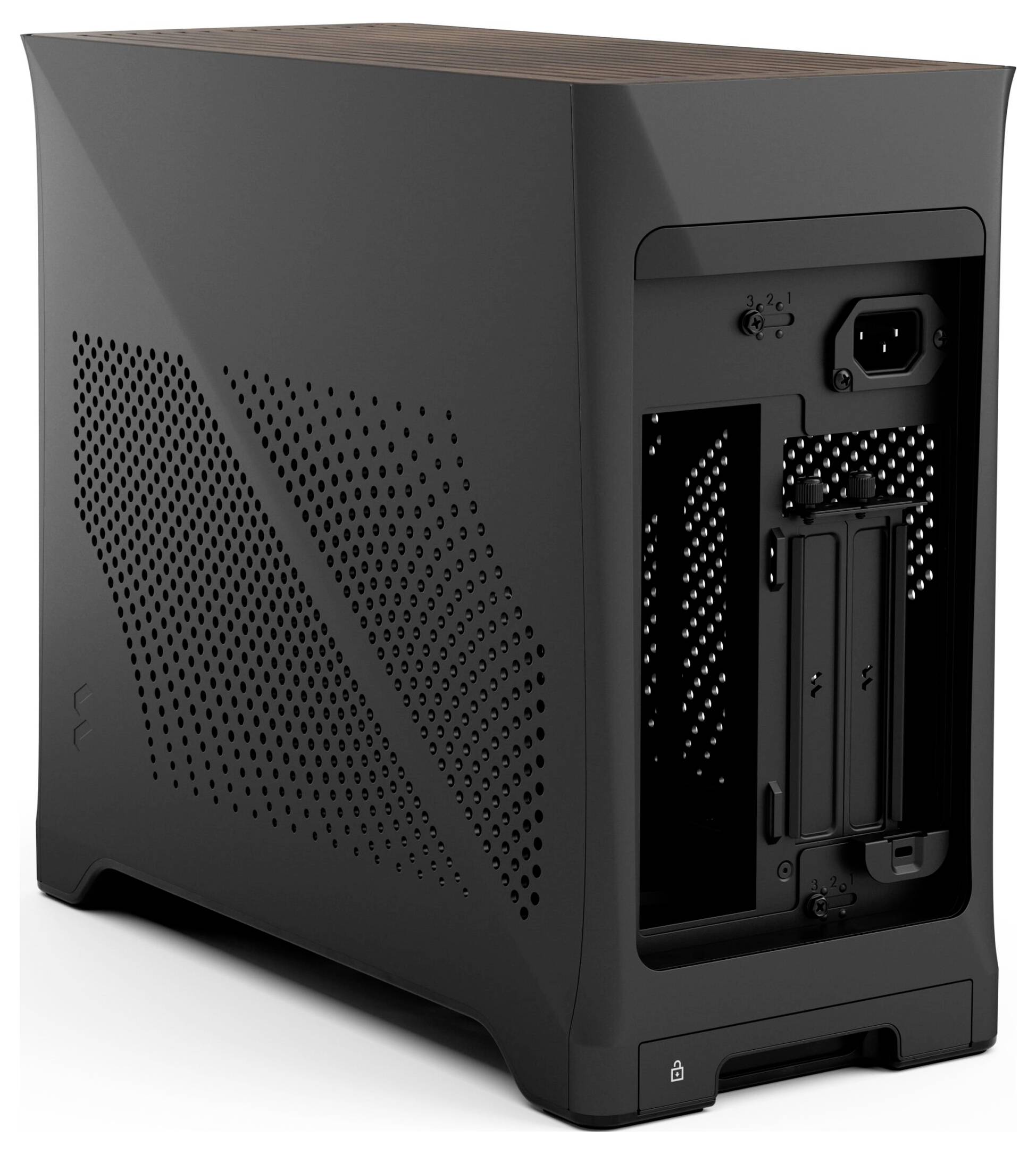 Fractal Design FD-C-ERA2N-02 Mini-Tower PC-Gehäuse Anthrazit, Grau