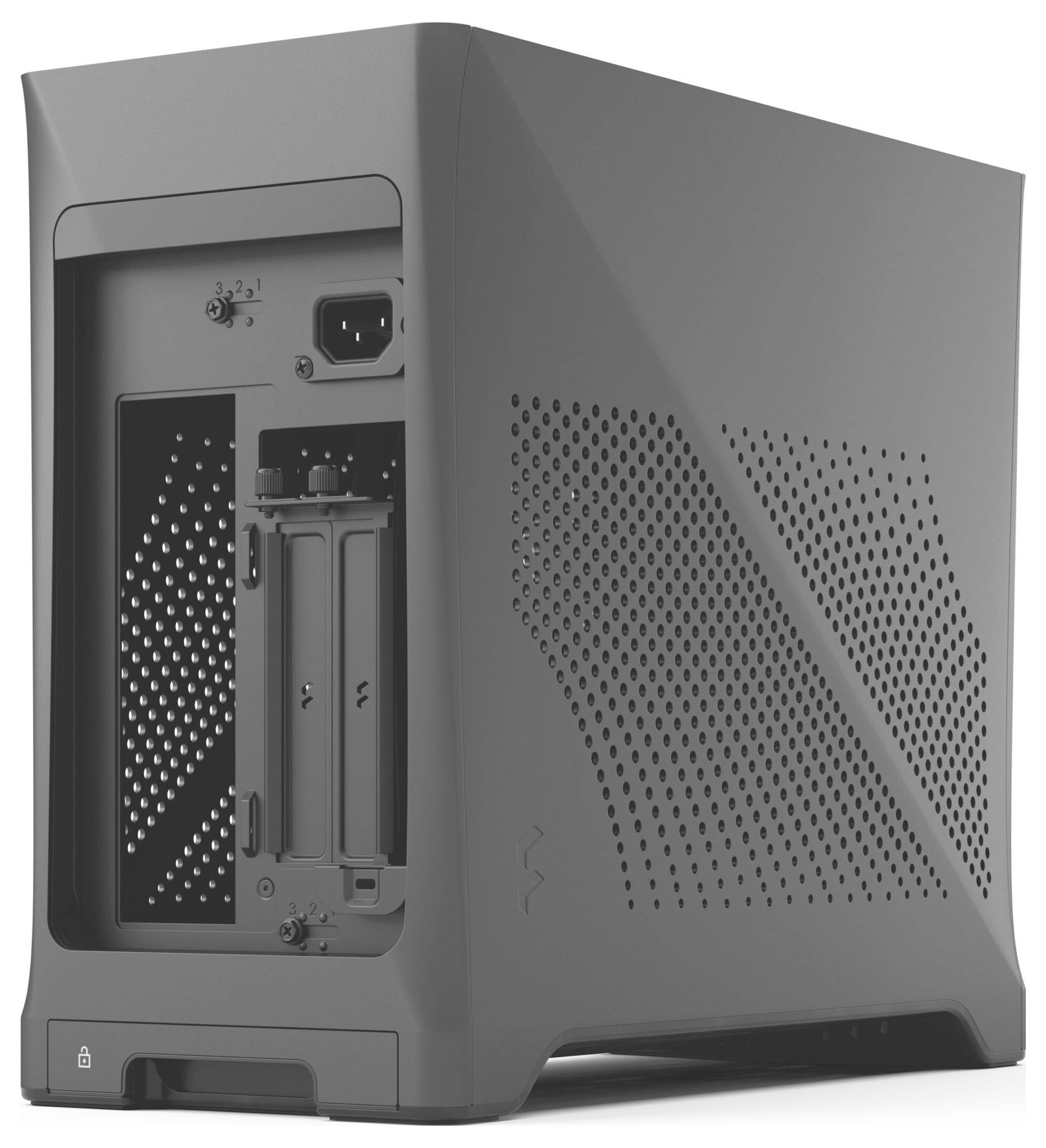 Fractal Design FD-C-ERA2N-02 Mini-Tower PC-Gehäuse Anthrazit, Grau
