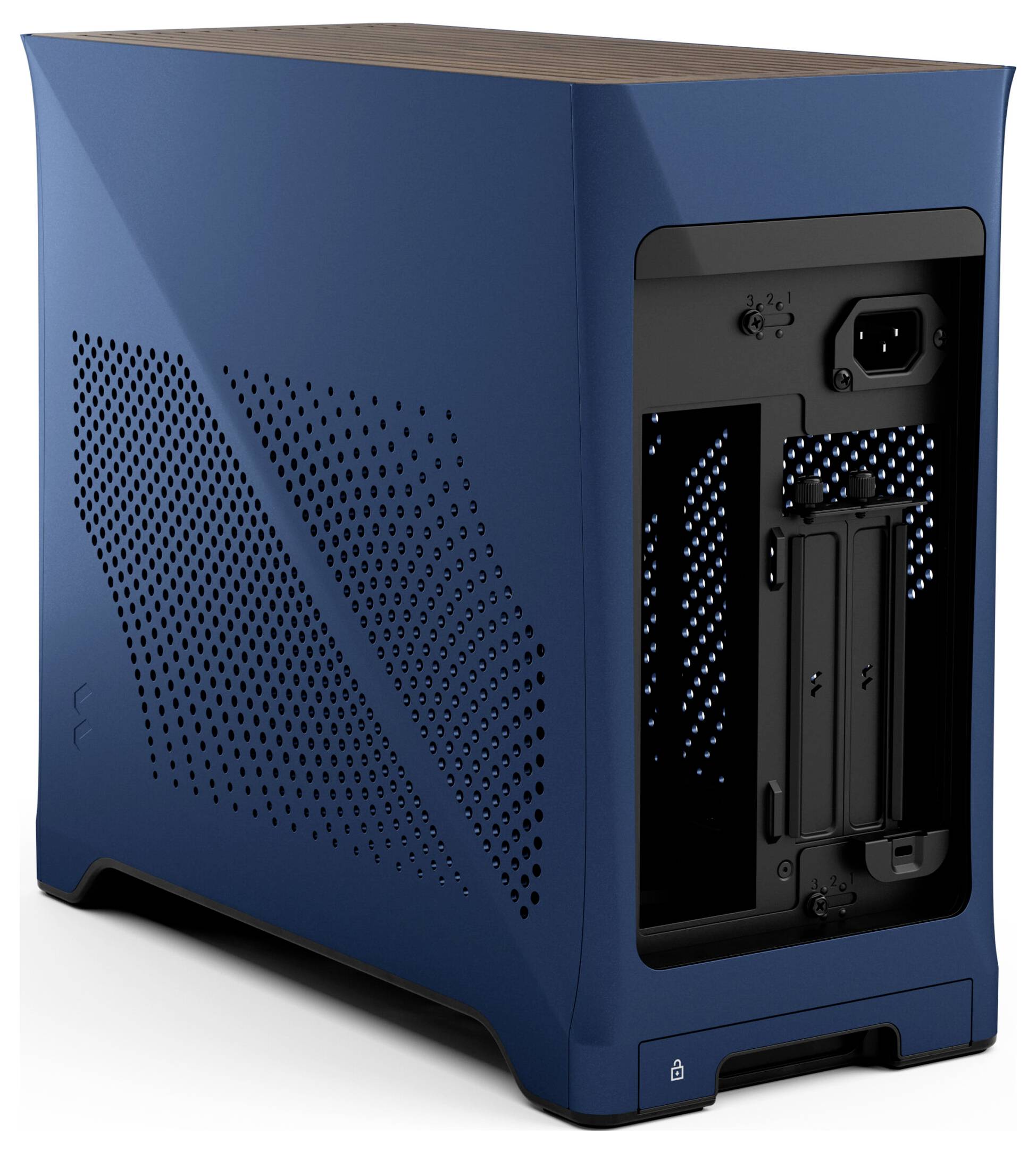 Fractal Design FD-C-ERA2N-03 Mini-Tower PC-Gehäuse Blau