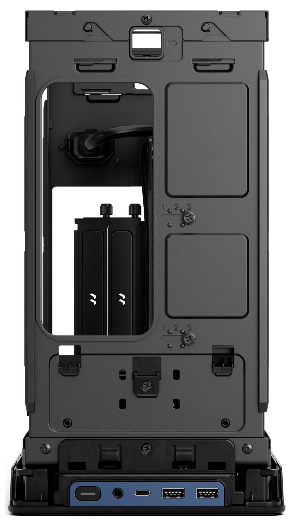 Fractal Design FD-C-ERA2N-03 Mini-Tower PC-Gehäuse Blau