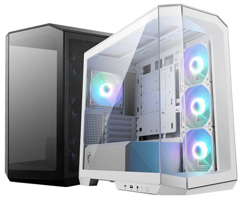 MSI MAG PANO M100R PZ Micro-Tower PC-Gehäuse Schwarz