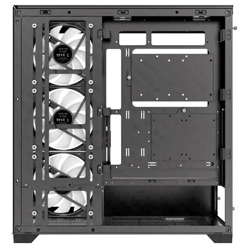 Xilence Gleam Midi-Tower PC-Gehäuse Schwarz Seitenfenster Xilence Gleam Midi-Tower PC-Gehäuse Schwarz Seitenfenster