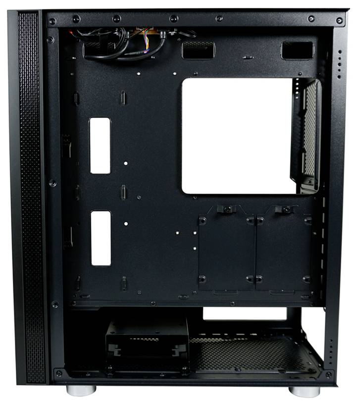 LC Power 8000B Midi-Tower PC-Gehäuse Schwarz