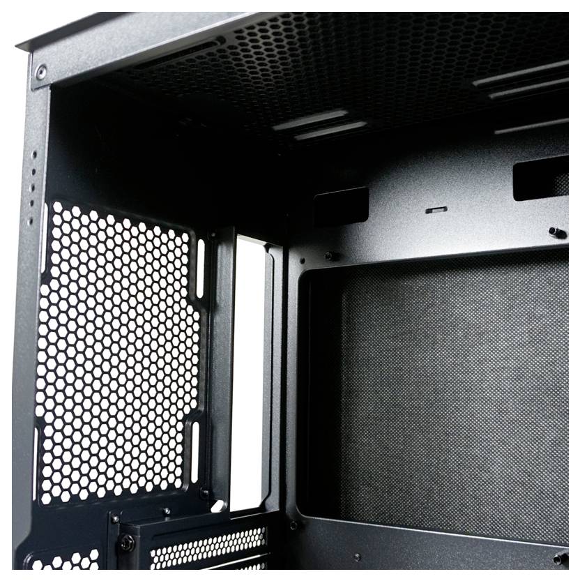 LC Power 8000B Midi-Tower PC-Gehäuse Schwarz