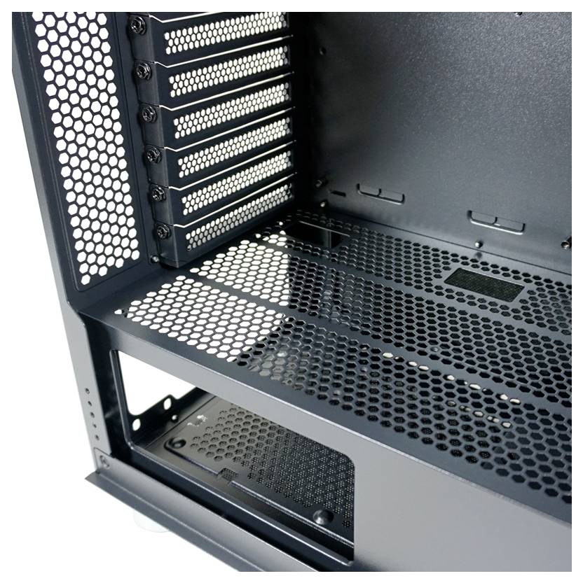 LC Power 8000B Midi-Tower PC-Gehäuse Schwarz