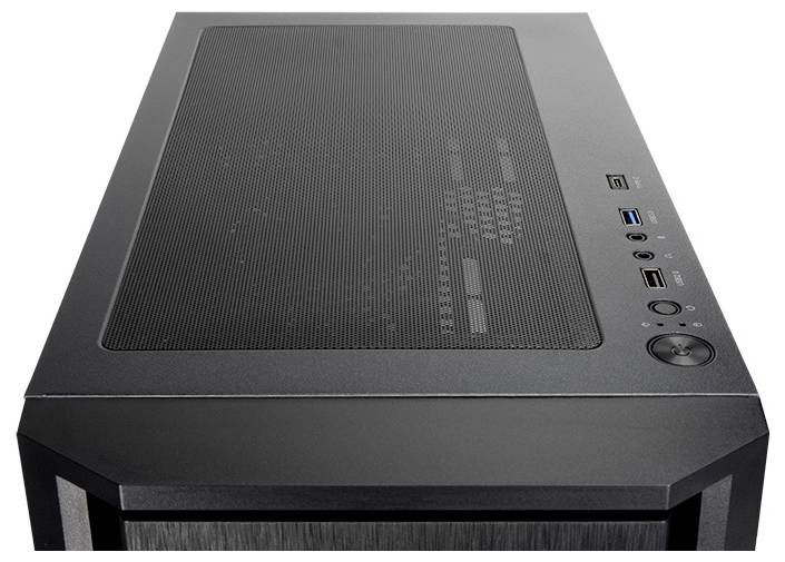 Chieftec AZ-01B-OP Mini-Tower PC-Gehäuse Schwarz