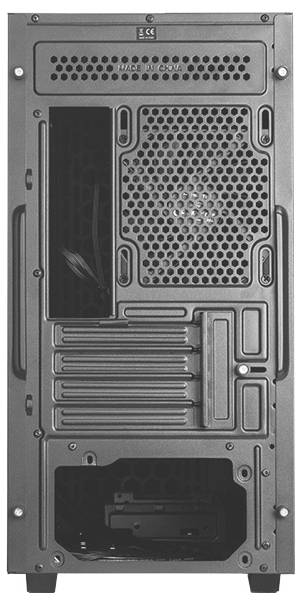 Chieftec AZ-01B-OP Mini-Tower PC-Gehäuse Schwarz