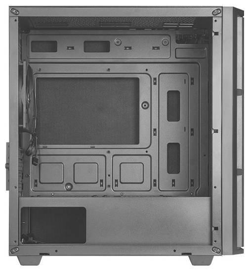 Chieftec AZ-01B-OP Mini-Tower PC-Gehäuse Schwarz