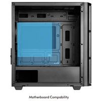 Chieftec AZ-01B-OP Mini-Tower PC-Gehäuse Schwarz Chieftec AZ-01B-OP Mini-Tower PC-Gehäuse Schwarz