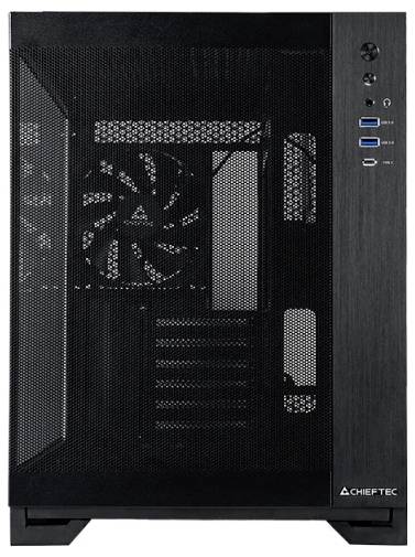 Chieftec GM-30B-M-OP HTPC PC-Gehäuse Schwarz