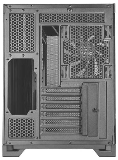 Chieftec GM-30B-M-OP HTPC PC-Gehäuse Schwarz