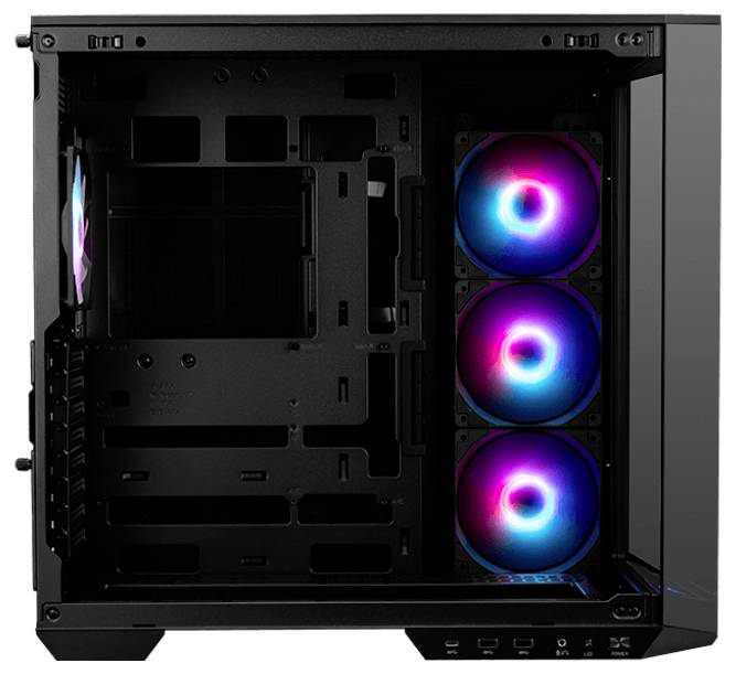 MSI MAG PANO 100R PZ Midi-Tower PC-Gehäuse Schwarz