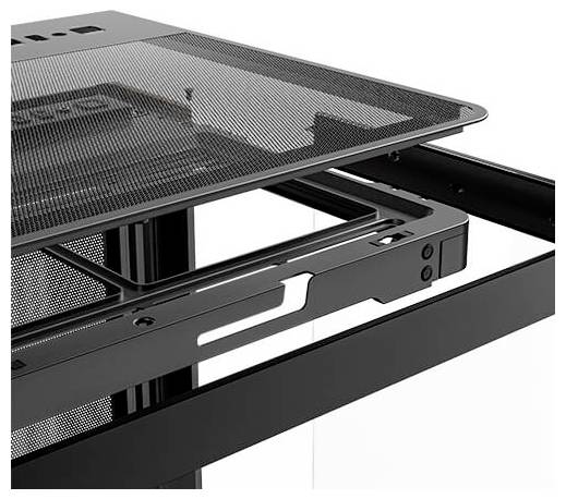 Antec C8 Full Tower PC-Gehäuse Schwarz, Transparent, Holz