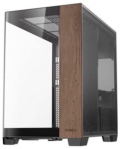 Antec C8 Full Tower PC-Gehäuse Schwarz, Transparent, Holz