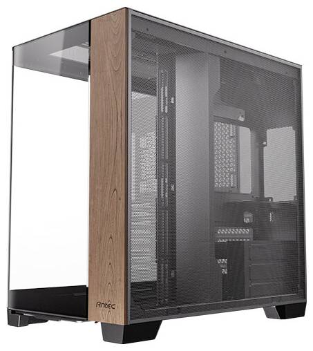 Antec C8 Full Tower PC-Gehäuse Schwarz, Transparent, Holz