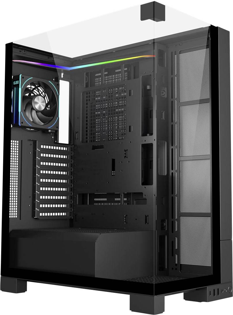 FSP Fortron POC0000276 Tower PC-Gehäuse Schwarz, Weiß