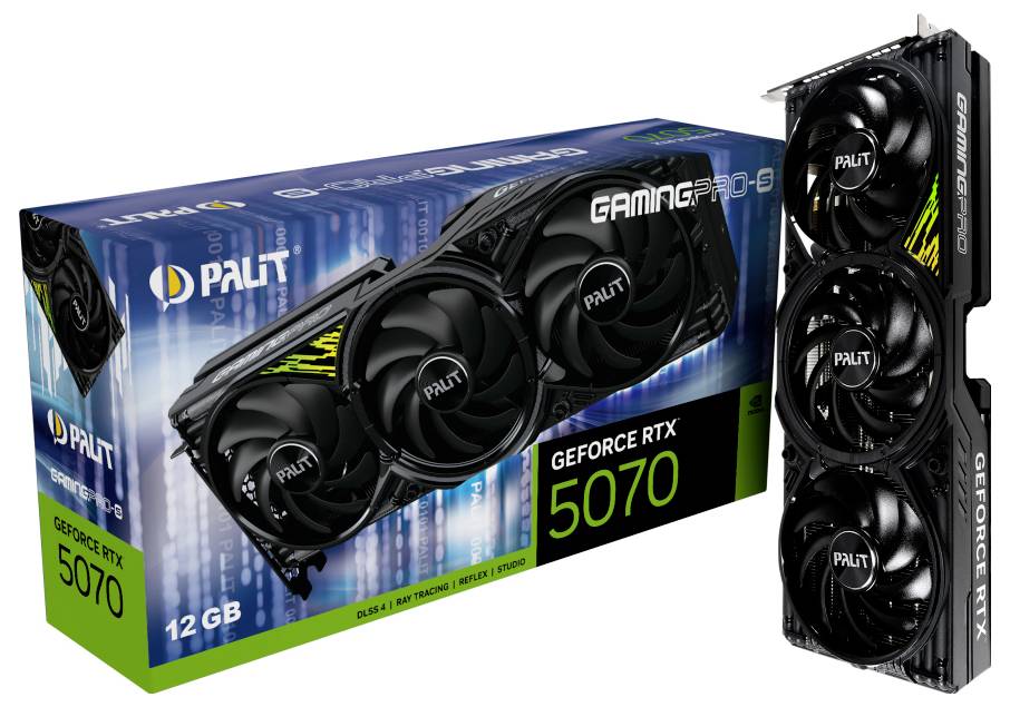 Xpert Vision Grafikkarte Nvidia GeForce RTX 5070 Ti GeForce RTX 5070 Ti 16 GB GDDR7-RAM PCIe DisplayPort RGB Beleuchtung