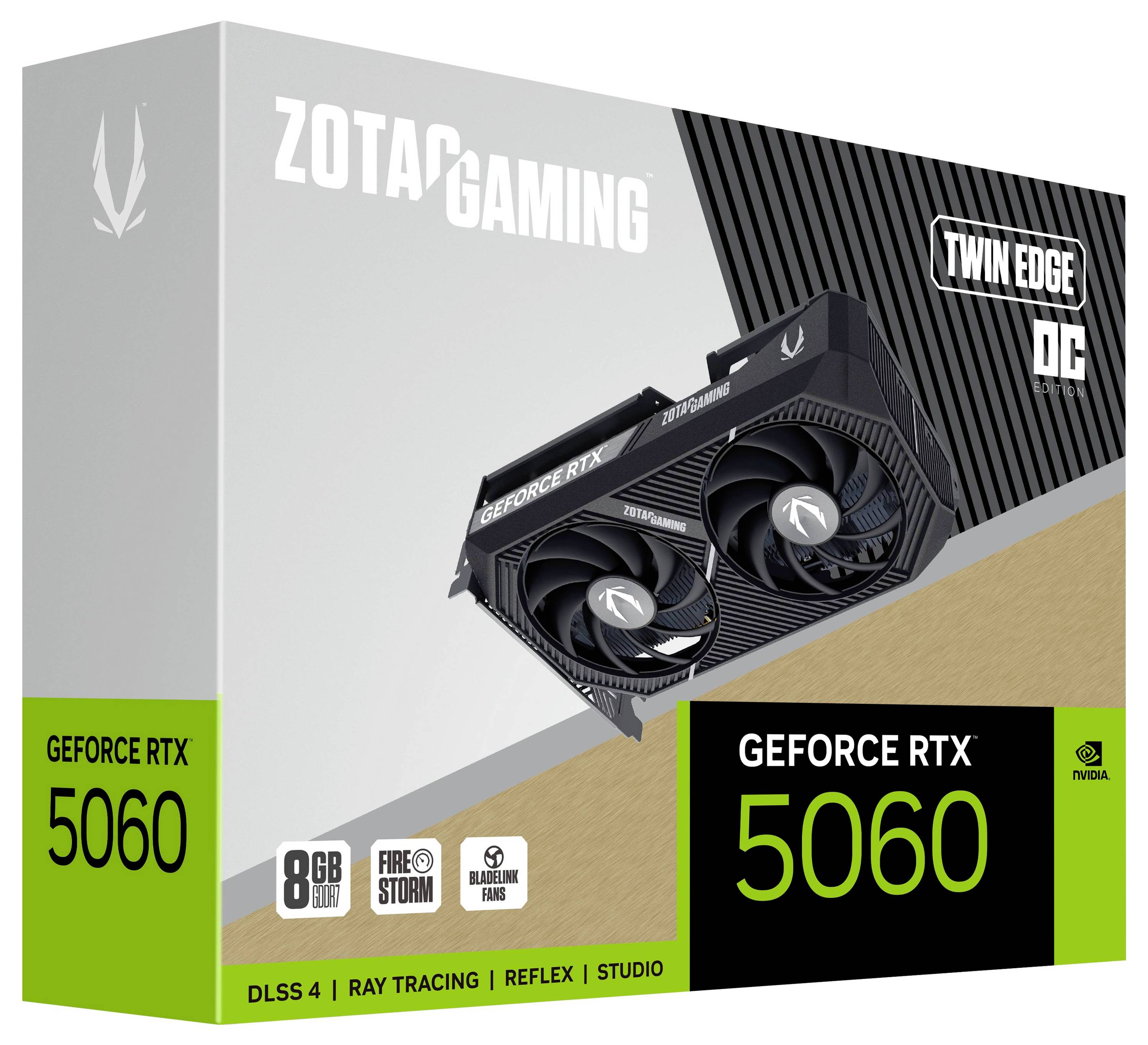 Zotac Grafikkarte RTX 5060 GeForce RTX 5060 8GB