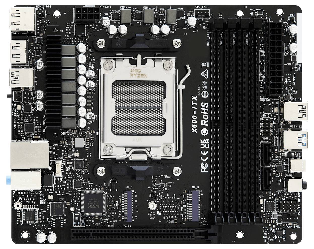 ASRock Barebone X600 90BXG4P01-A10GA0W