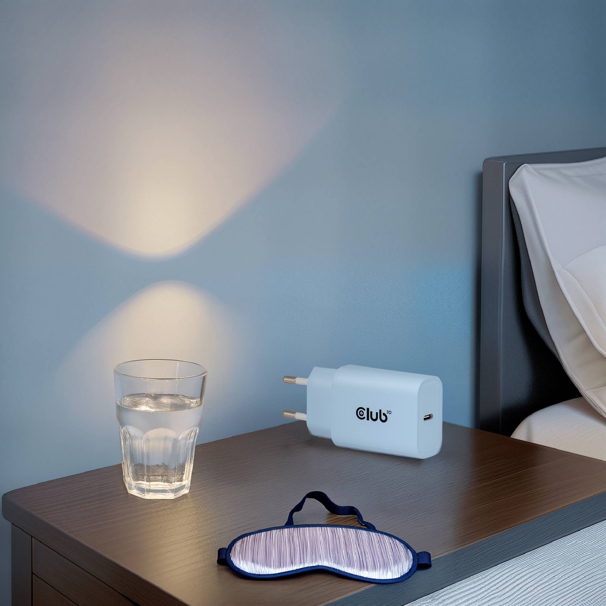 club3D CAC-3022 USB Ladegerät 30 W Blau Innenbereich