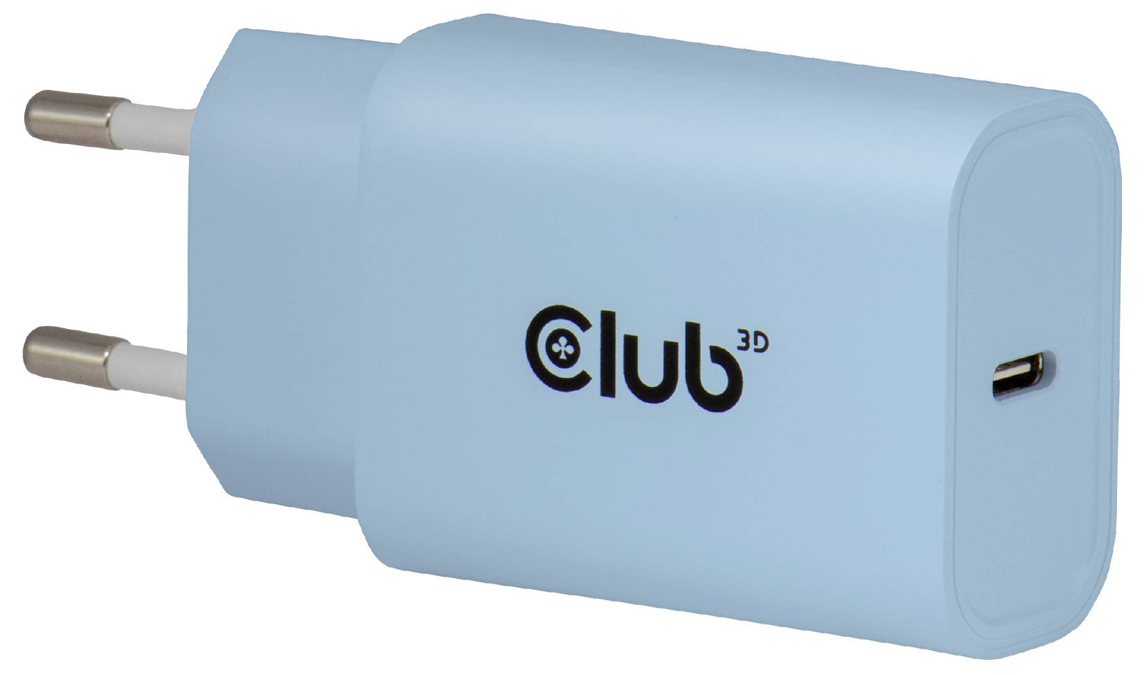 club3D CAC-3022 USB Ladegerät 30 W USB-C® Stecker USB PD 3.0 Blau Innenbereich USB Power Delivery (USB-PD)