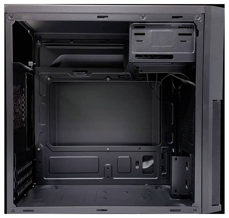 LC Power LC-2004MB Micro-Tower PC-Gehäuse Schwarz