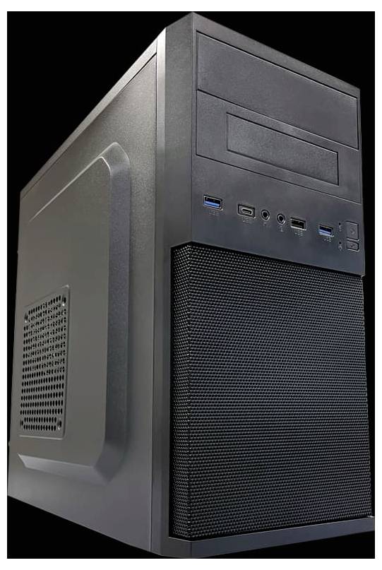 LC Power LC-2004MB Micro-Tower PC-Gehäuse Schwarz