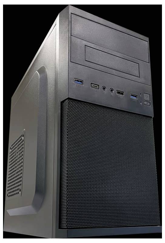 LC Power LC-2004MB Micro-Tower PC-Gehäuse Schwarz