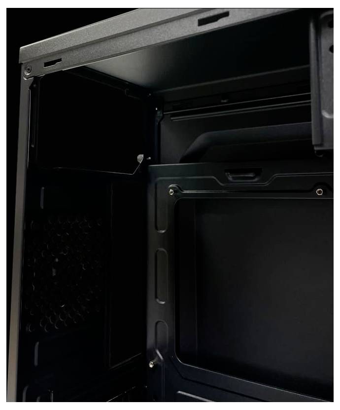 LC Power LC-2004MB Micro-Tower PC-Gehäuse Schwarz