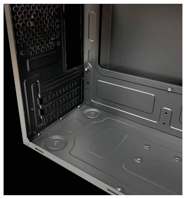 LC Power LC-2004MB Micro-Tower PC-Gehäuse Schwarz