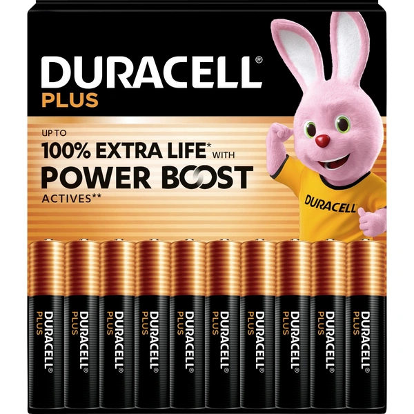 Duracell Plus Power Boost Micro (AAA)-Batterie Alkali-Mangan 1.5 V 40 St. Duracell Plus Power Boost Micro (AAA)-Batterie Alkali-Mangan 1.5 V 40 St.