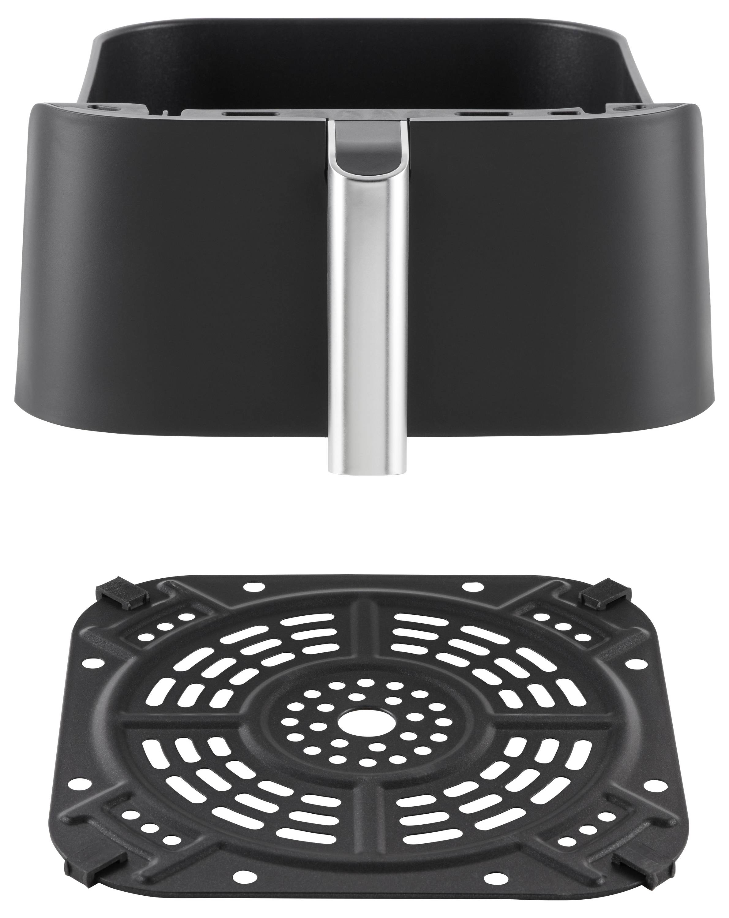 Ninja AF140EU Heißluft-Fritteuse 4.7l digitaler Timer Schwarz