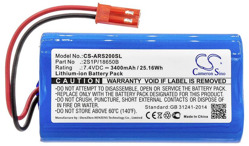 CS Cameron Sino Werkzeug-Akku 7.4V 3400 mAh
