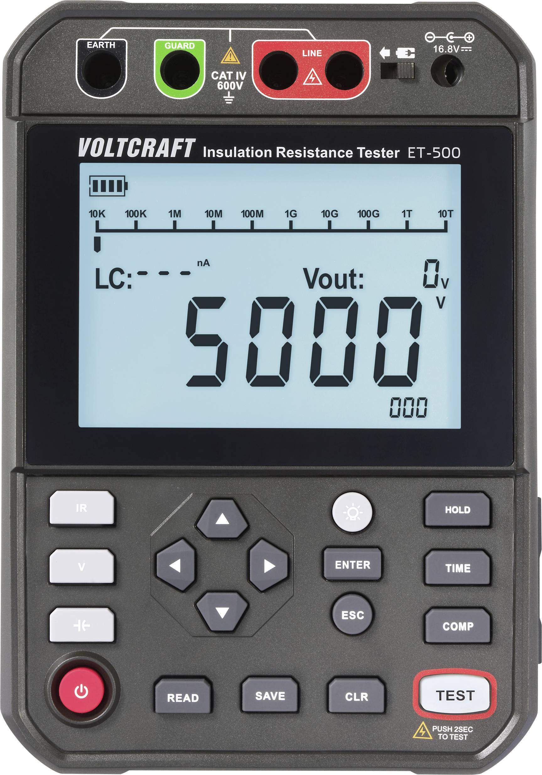 „Voltcraft Isolationsprüfer ET-500