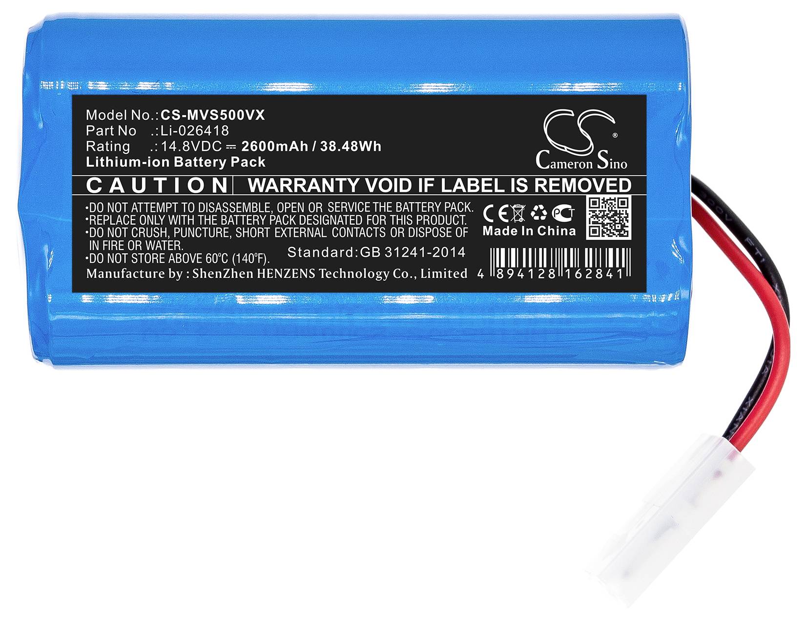 CS Cameron Sino Werkzeug-Akku 14.8V 2600 mAh