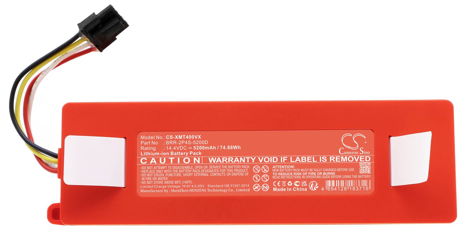 CS Cameron Sino Werkzeug-Akku 14.4V 5200 mAh