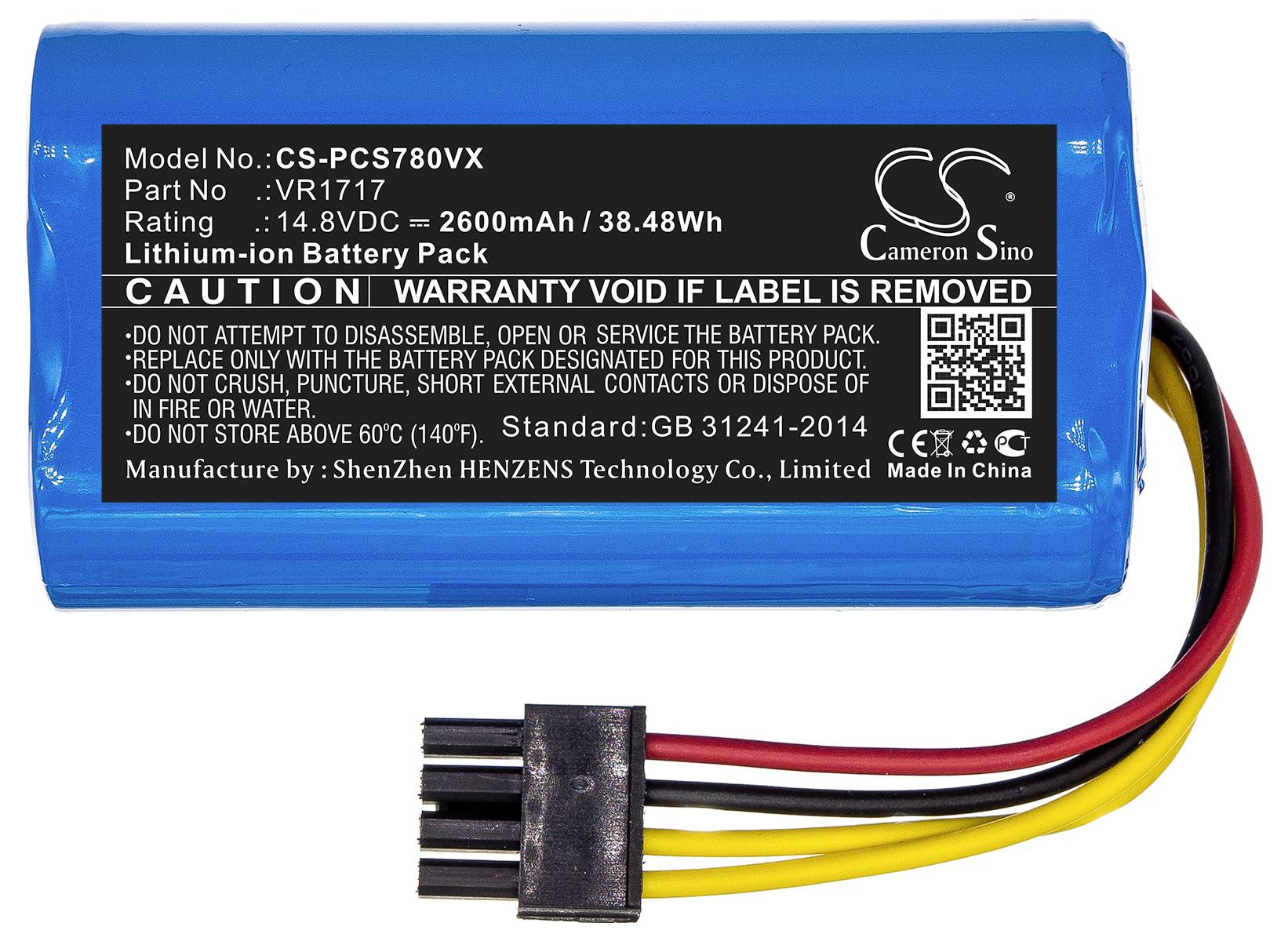 CS Cameron Sino Werkzeug-Akku 14.8V 2600 mAh