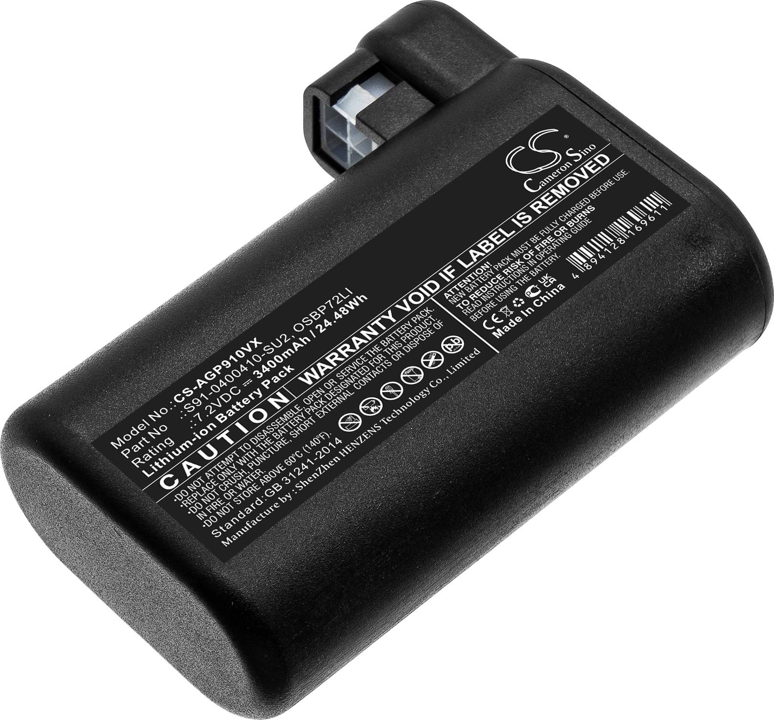 CS Cameron Sino Werkzeug-Akku 7.2V 3400 mAh
