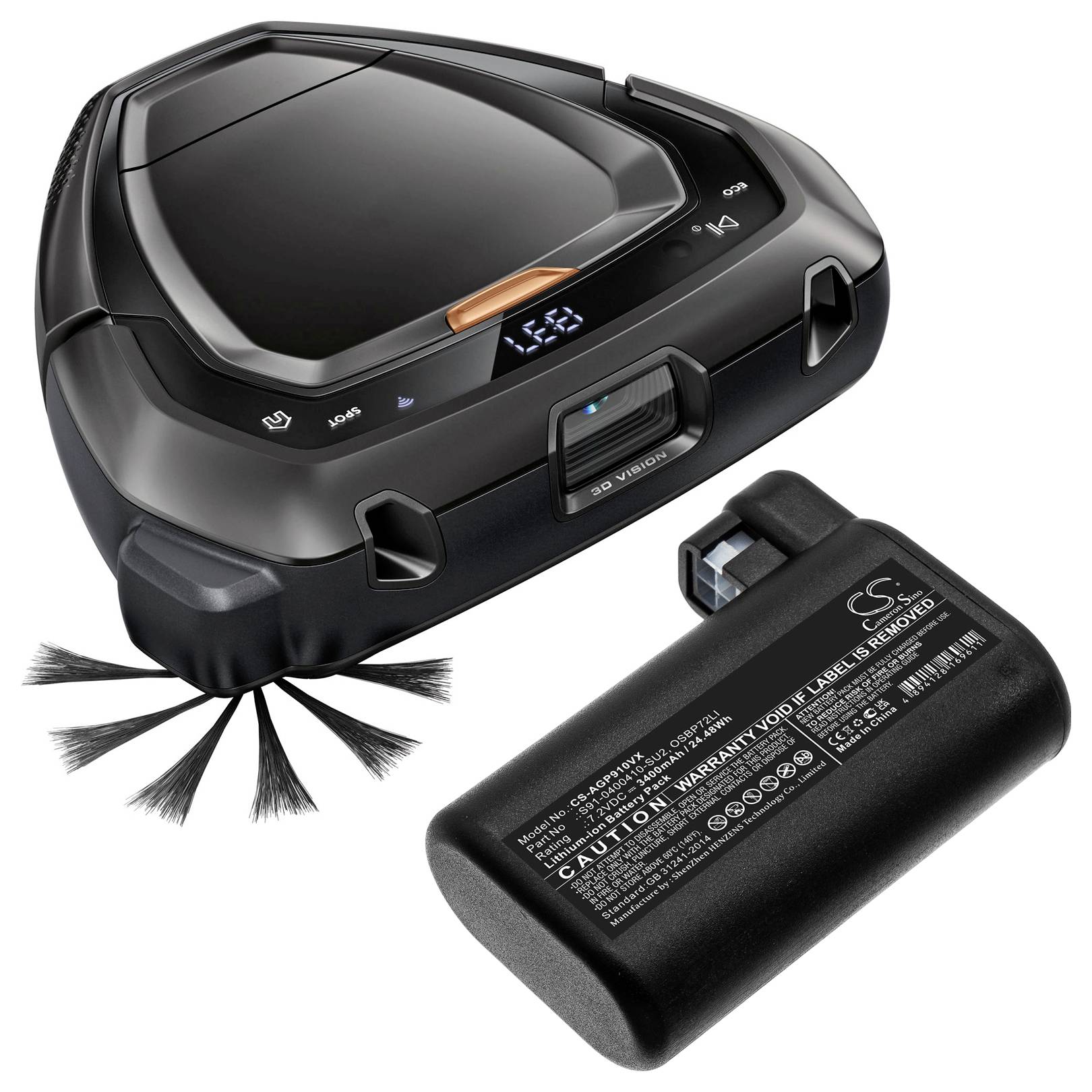 CS Cameron Sino Werkzeug-Akku 7.2V 3400 mAh