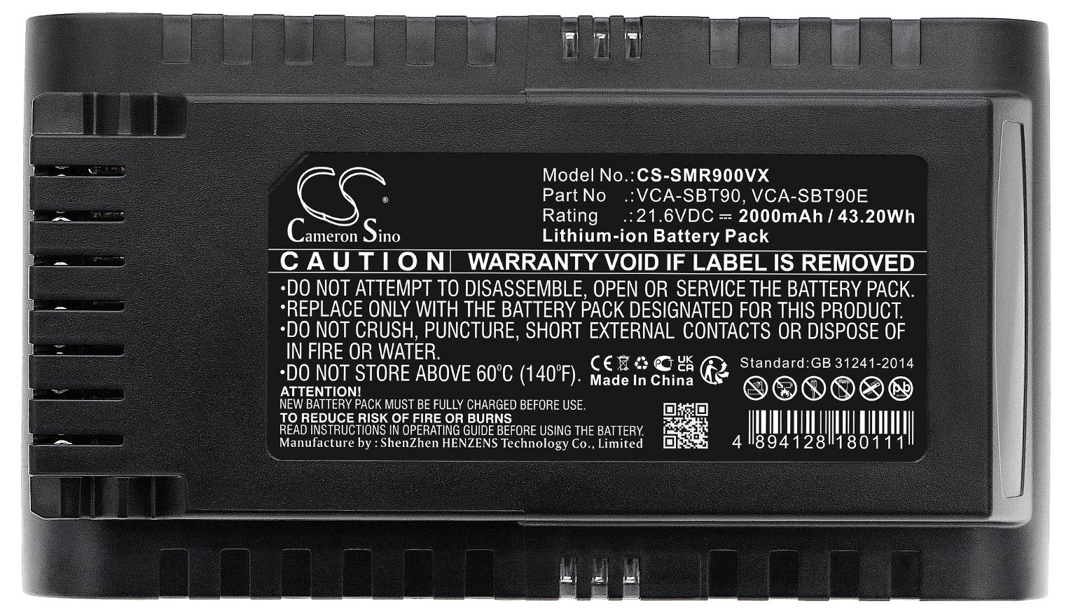 CS Cameron Sino Werkzeug-Akku 21.6V 2000 mAh