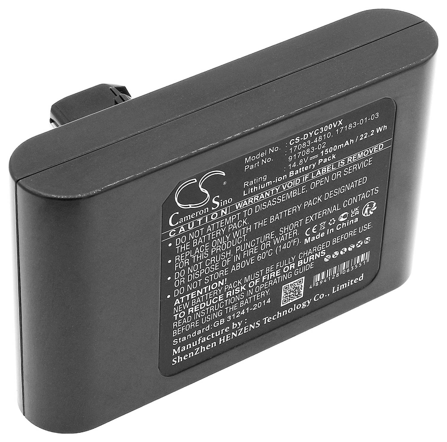 CS Cameron Sino Werkzeug-Akku 14.8V 1500 mAh
