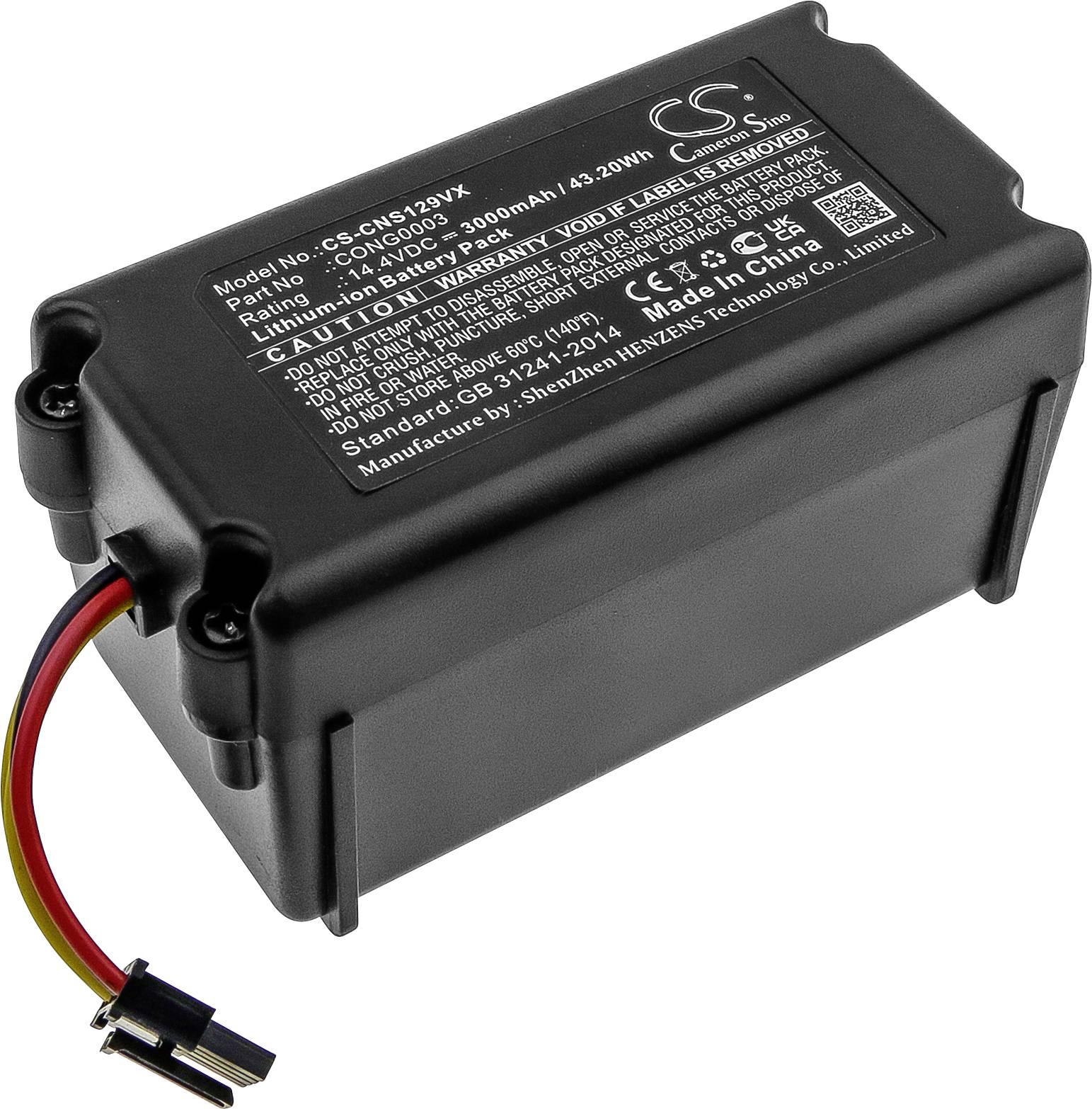 CS Cameron Sino Werkzeug-Akku 14.4V 3000 mAh