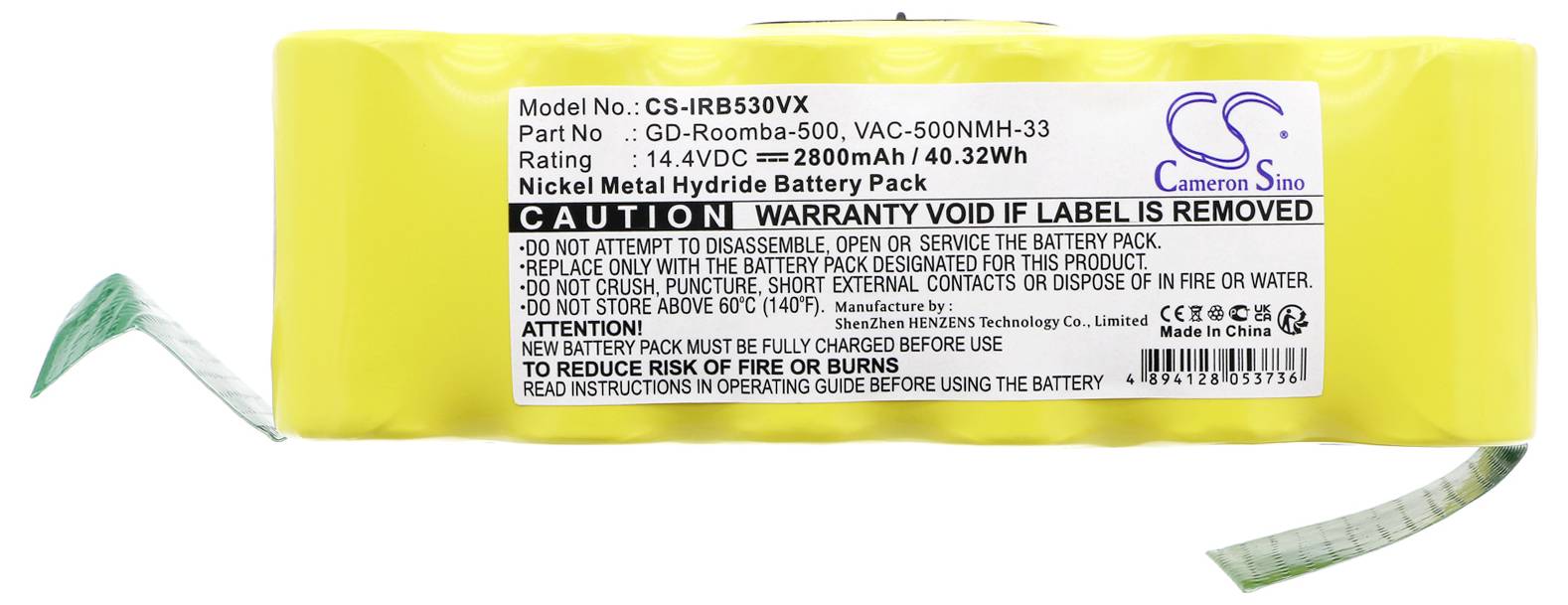 CS Cameron Sino Werkzeug-Akku 14.4V 2800 mAh